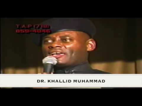 Dr Khallid Muhammad Is Mad At Min Farrakhan