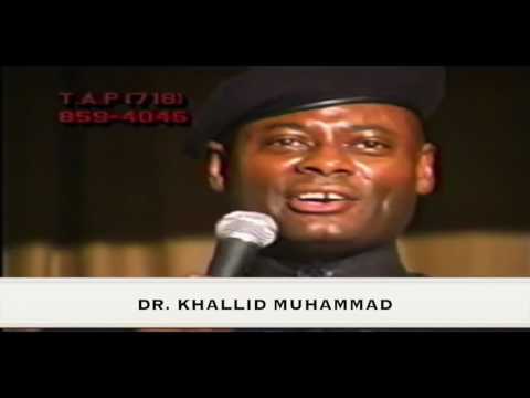 Dr Khallid Muhammad Is Mad At Min Farrakhan