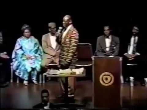 Dr. Khalid Muhammad speaks on Kemet and African scholars to study