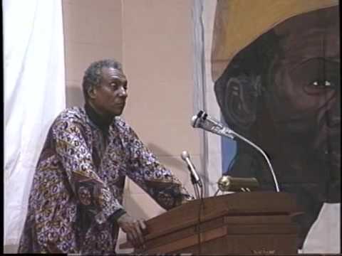 Cheyney University Guest Speaker Kwame Toure AKA Stokely Carmichael at Cheyney circa 1999