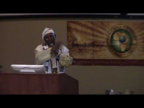 Professor James Small (African Spirituality Conference: Essex College)