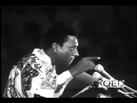 Clips of Kwame Ture Stokely Carmichael and H Rap Brown Speaking At The Free Huey Rally 1968