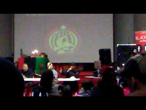 Professor Griff at West End meeting in Atl 16′