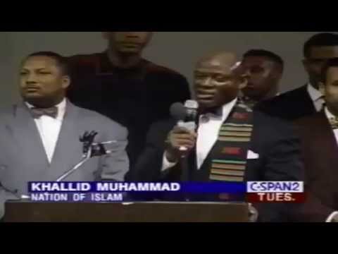 Dr. Khalid Muhammad – The Black Holocaust Howard University