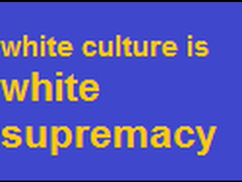 Neely Fuller Jr- It’s All About white Supremacy