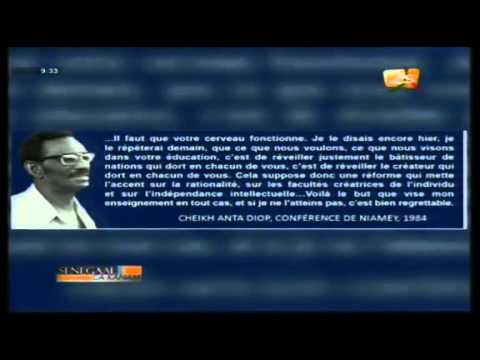 Enseignement de Cheikh Anta Diop – Senegaal Ca Kanam