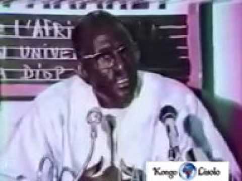 Cheikh Anta Diop  The conference of Niamey  1984