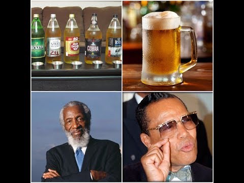 Louis Farrakhan on Dick Gregory and Malt LIQUOR and BEER difference