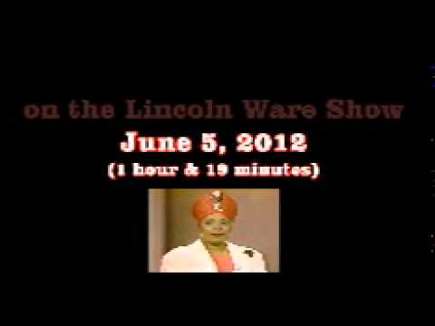 Shahrazad Ali on The Lincoln Ware Show (June 5, 2012)