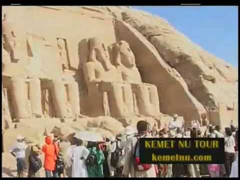 Ashra Kwesi Reveals  God’s Chosen Children  at the Temple of  Ramessu – Kemet (Egypt).mp4