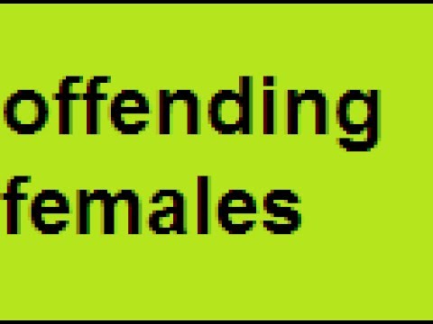 Neely Fuller Jr- Offending Females & “Lady” Courtesy