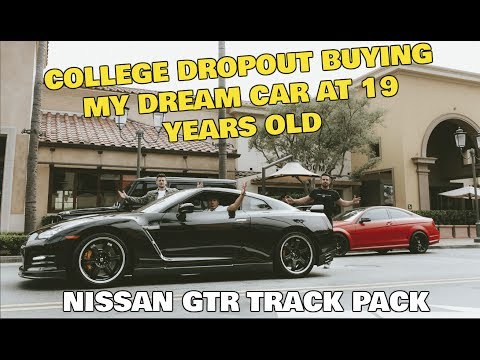 Dropout Buying $100,000 DREAM CAR Nissan GT-R at 19! Ecommerce Entrepreneur