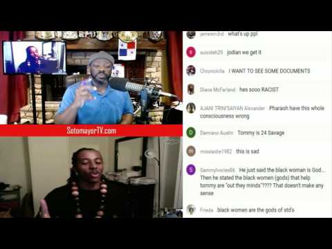YOUNG PHARAOH VS TOMMY SOTOMAYER- IS THE BLACKWOMAN IS GOD?