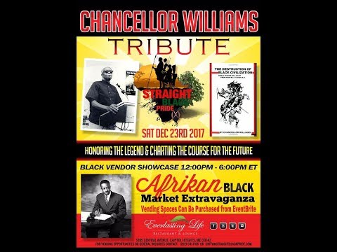 Dr. Chancellor Williams Commemoration – Irritated Genie