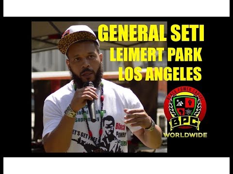 The General SARA SUTEN SETI in Leimert Park LOS ANGELES, CA