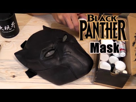 How to make a Black Panther mask 2018