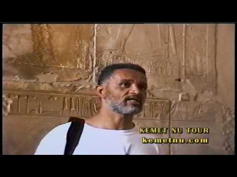 Ashra Kwesi Lecturing on the Books in Stone at Ipet Isut (Karnak Temple)