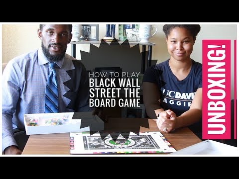 How to Play Black Wall Street The Board Game and Unboxing (part 1)