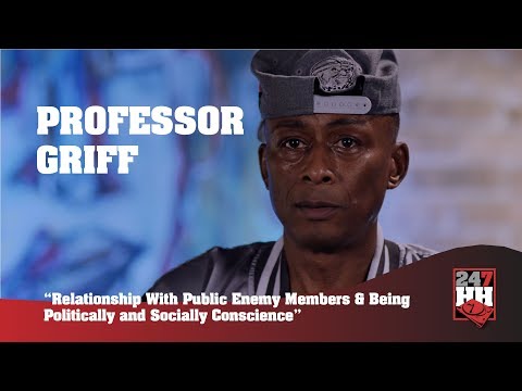Professor Griff – Relationship With Public Enemy Members & Being Politically and Socially Conscious