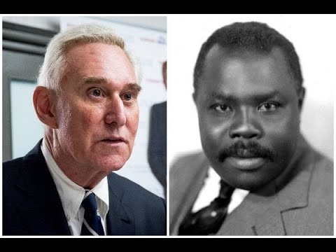 Roger Stone reps Garvey when asked if he’d want a Trump pardon⁉️ #RogerStoneIndicted #GarveyPardon