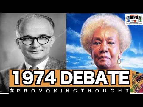 1974 Eugenics Debate: Dr. Frances Cress Welsing vs William Shockley