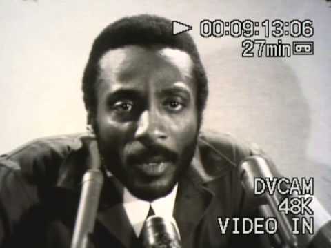 Dick Gregory 20 days into his fast 1967 (My Production)
