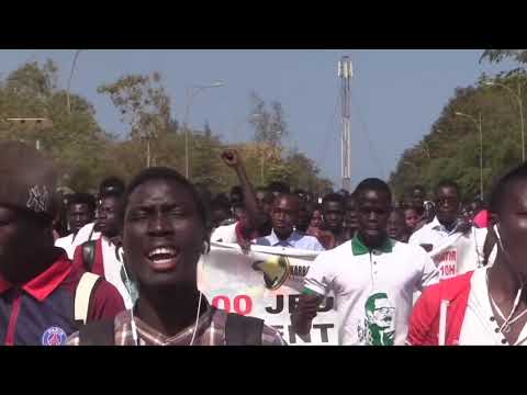 Sénégal: Marche des étudiants pour l'introduction de Cheikh Anta Diop dans l'enseignement