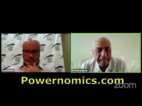 Dr Claud Anderson speaks on codes of economic conduct