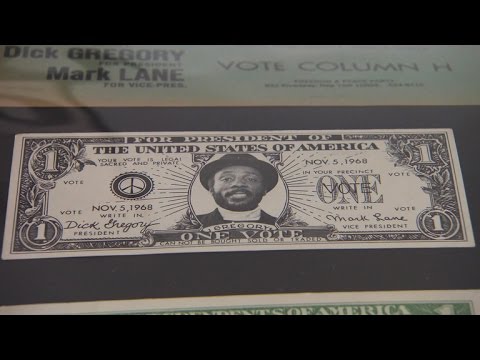 When Dick Gregory's face appeared on the dollar bill