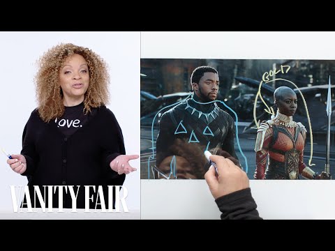 Black Panther's Costume Designer Breaks Down T'Challa's Entrance Scene | Vanity Fair