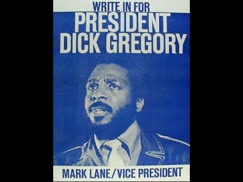 Dick Gregory WRite in for President:  TPIM SR LIVE