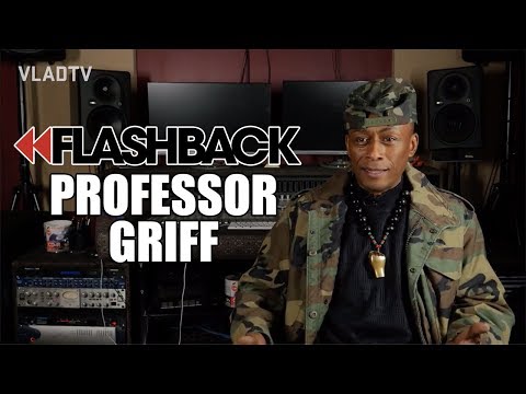 Professor Griff on Flavor Flav Doing Crack During Anti-Crack Video Shoot (Flashback)