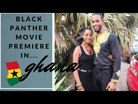 Black Panther Movie Premiere in Ghana